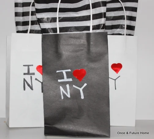 I Love NY Party Gift Bags