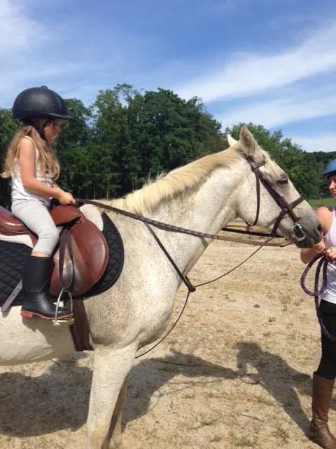 Horseback riding with Aunt Bri Bri