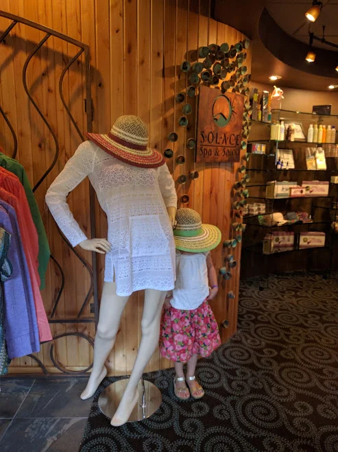 Which one is the mannequin?