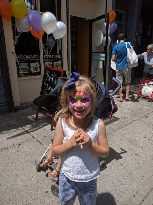 First Face Painting