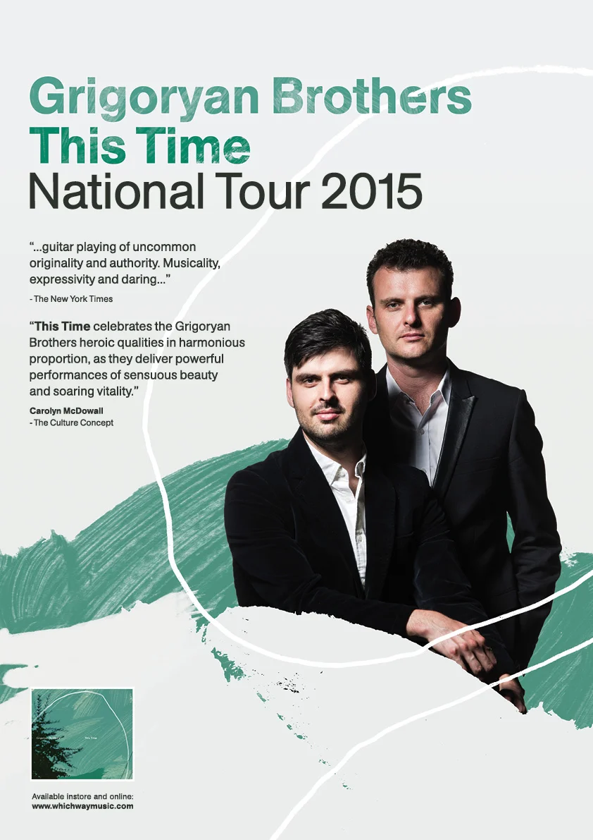 The Grigoryan Brothers 'This Time" National Tour 2015