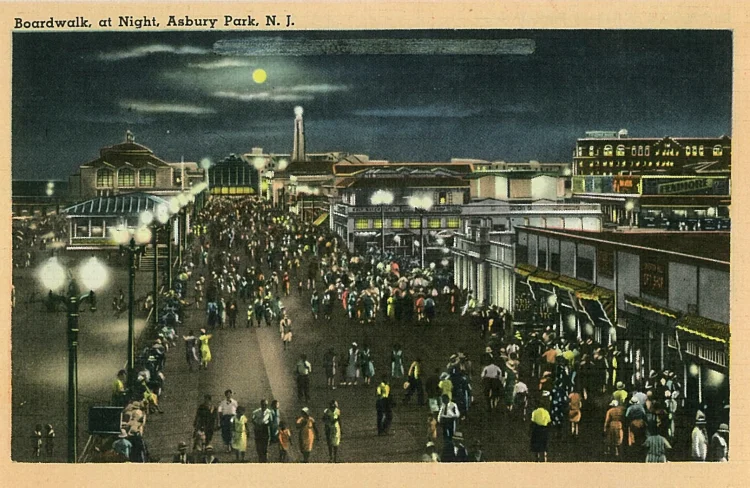 The Boardwalk by Night