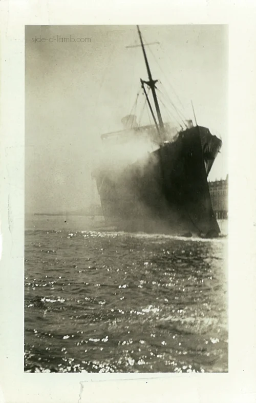 The Morro Castle Afire