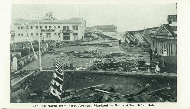 Looking towards the Convention Hall