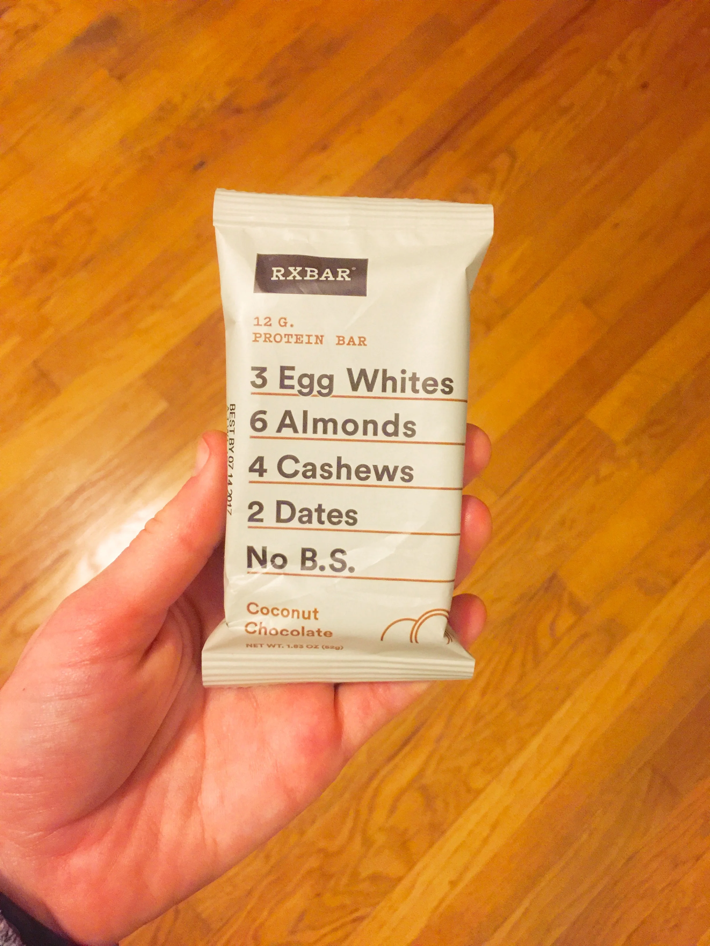 Coconut chocolate RX bar