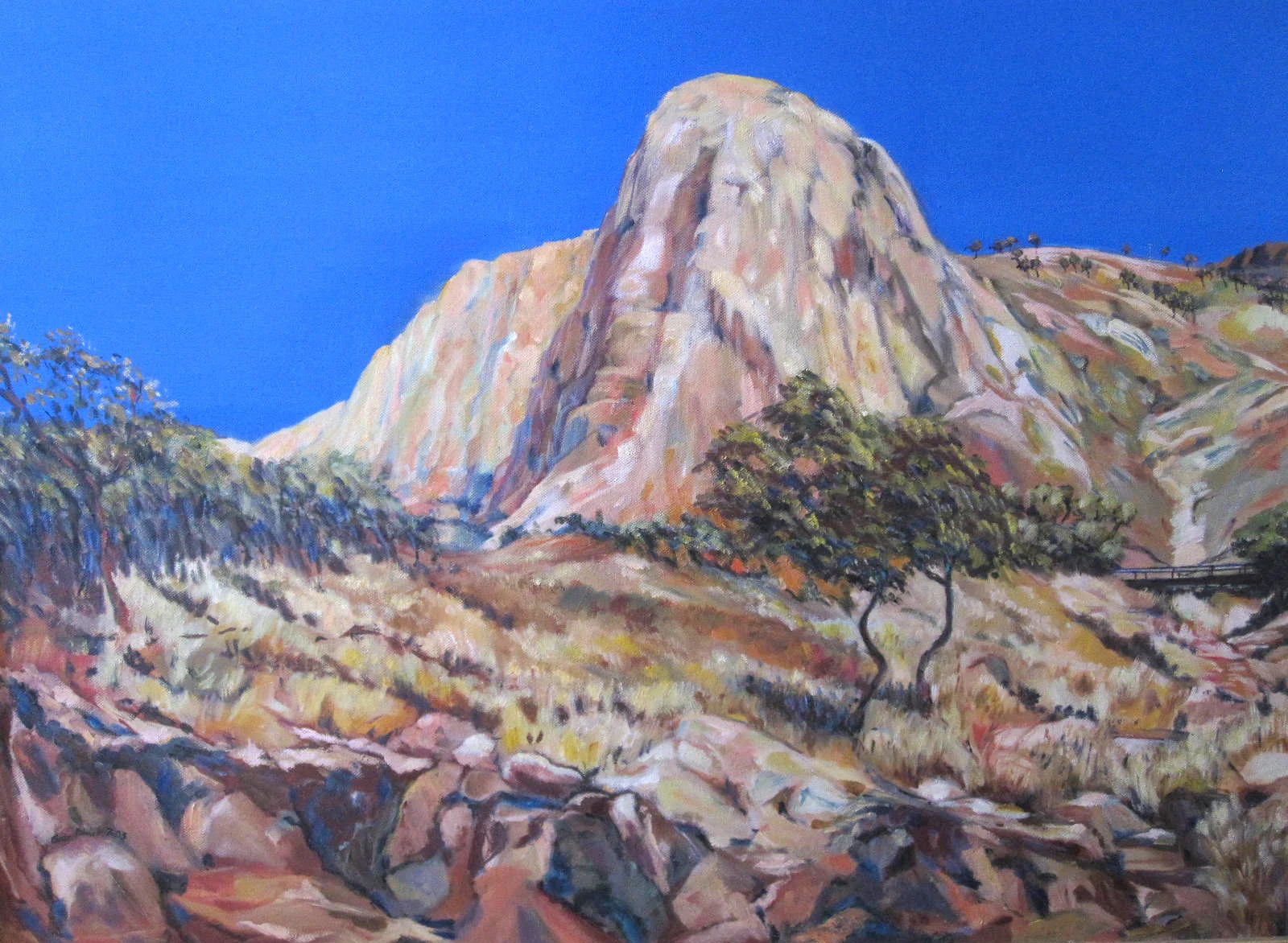 Castle Hill 2003 oil on canvas 61cms x 91cms  $1200 (framed)
