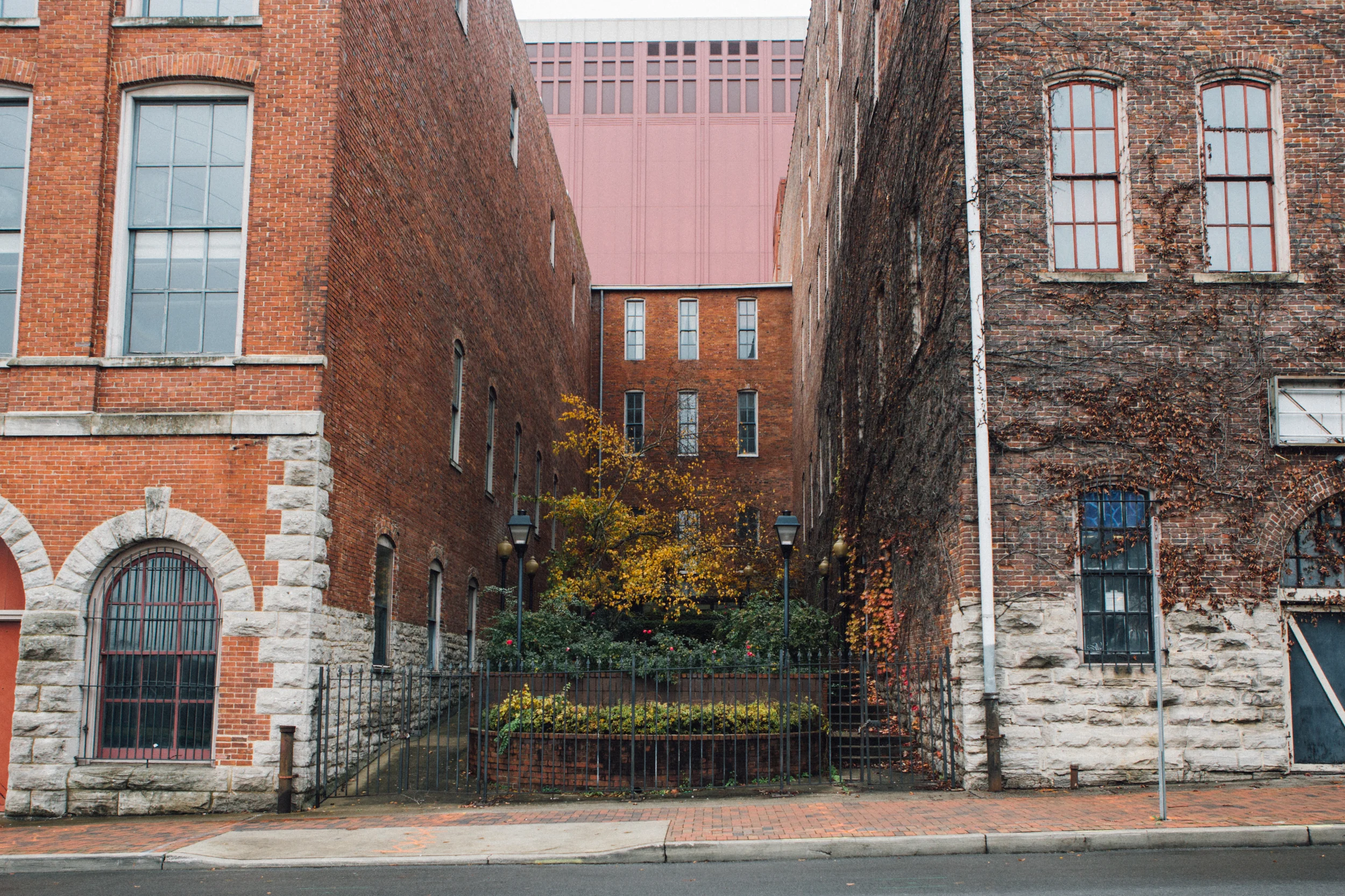 A secret garden in Nashville.