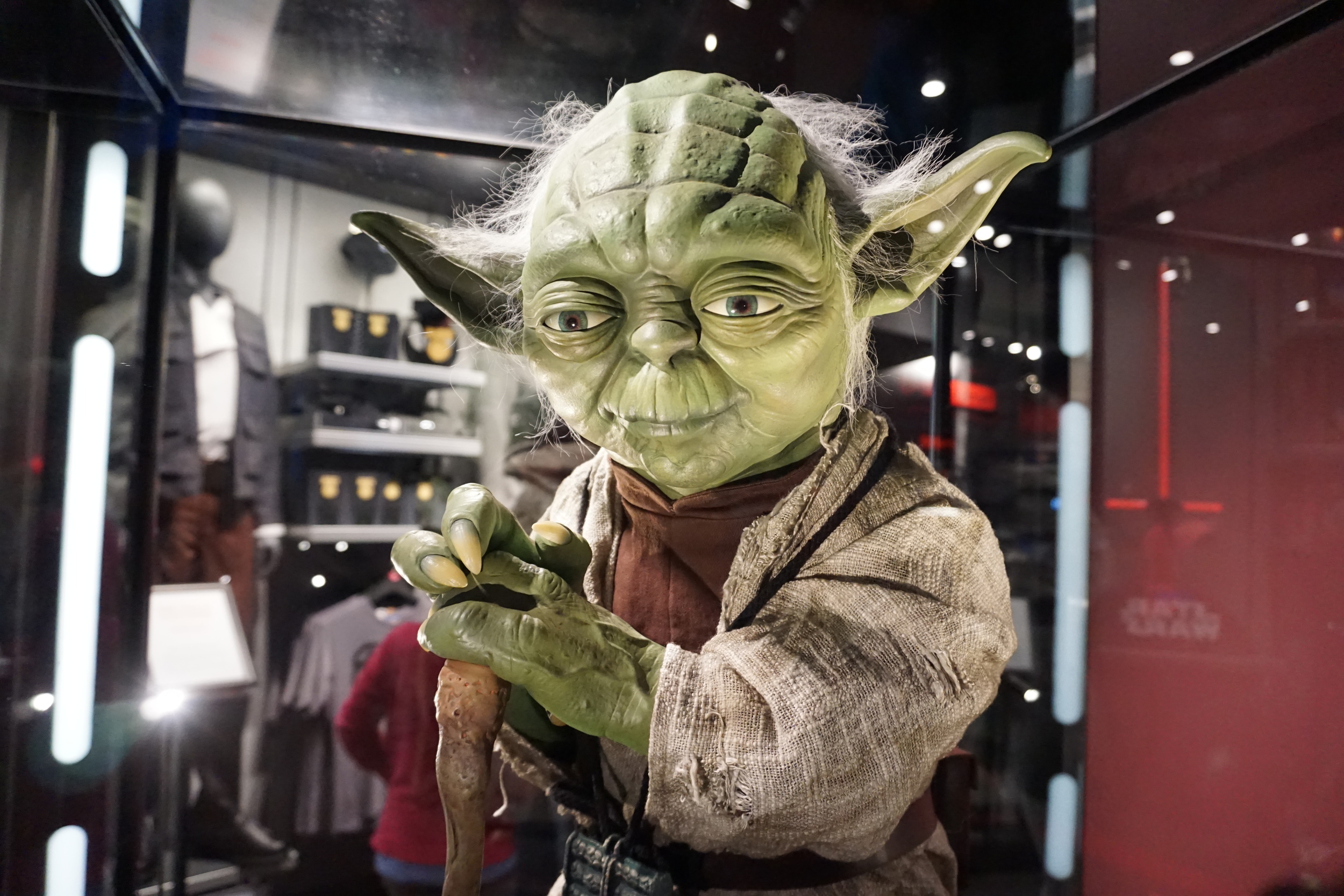 Yoda - Disneyland December 2015