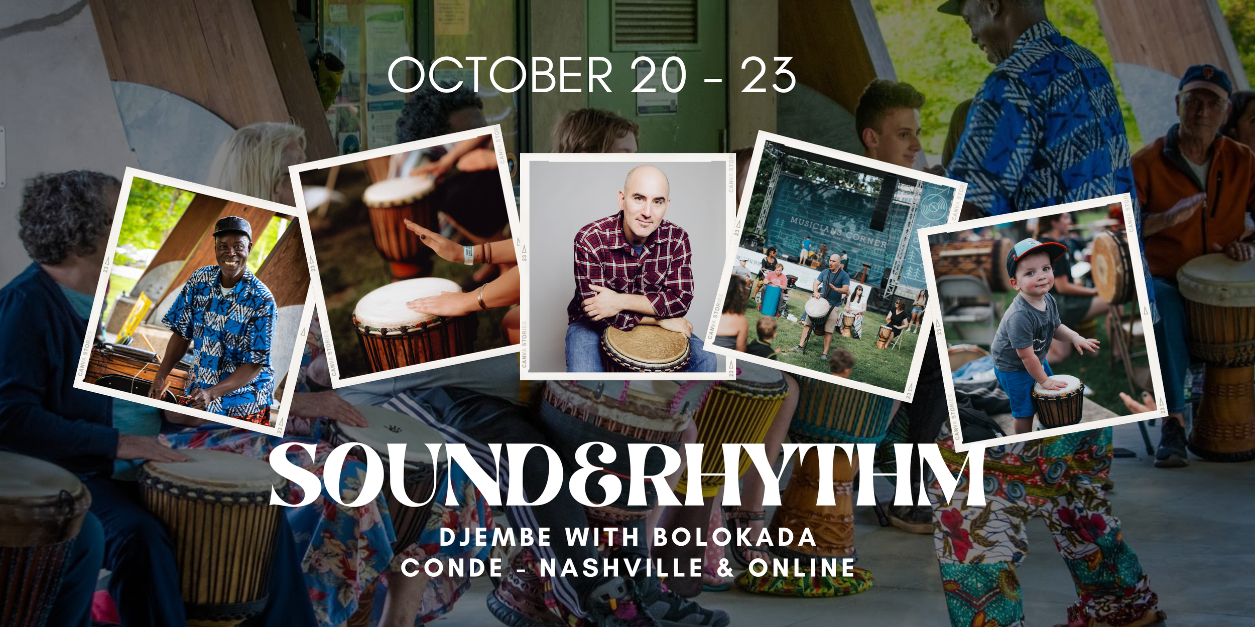 Djembe with Bolokada Conde Sunday (Online)