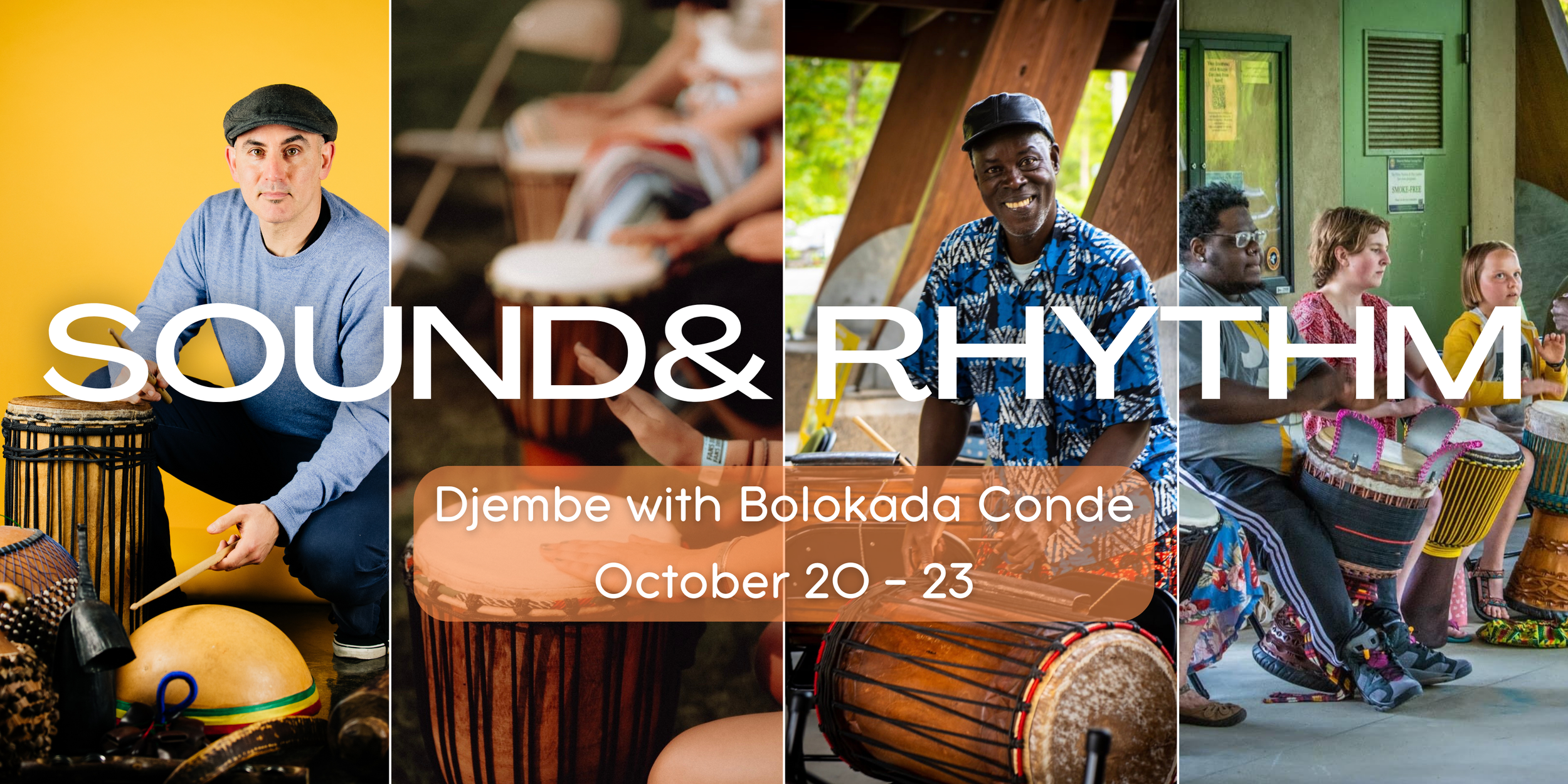 Djembe with Bolokada Conde - Six Pack In-Person Classes