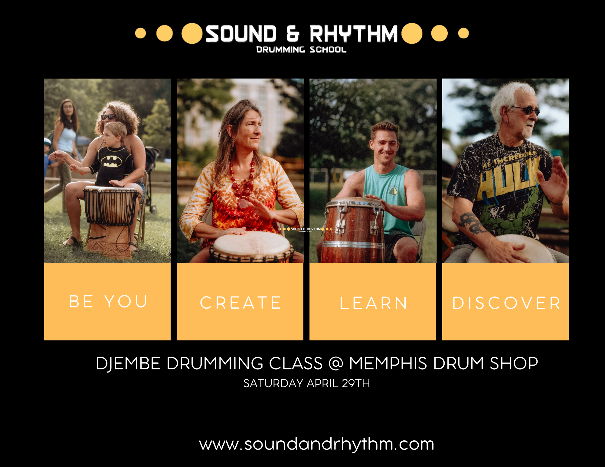 Djembe Basics at the Memphis Drum Shop