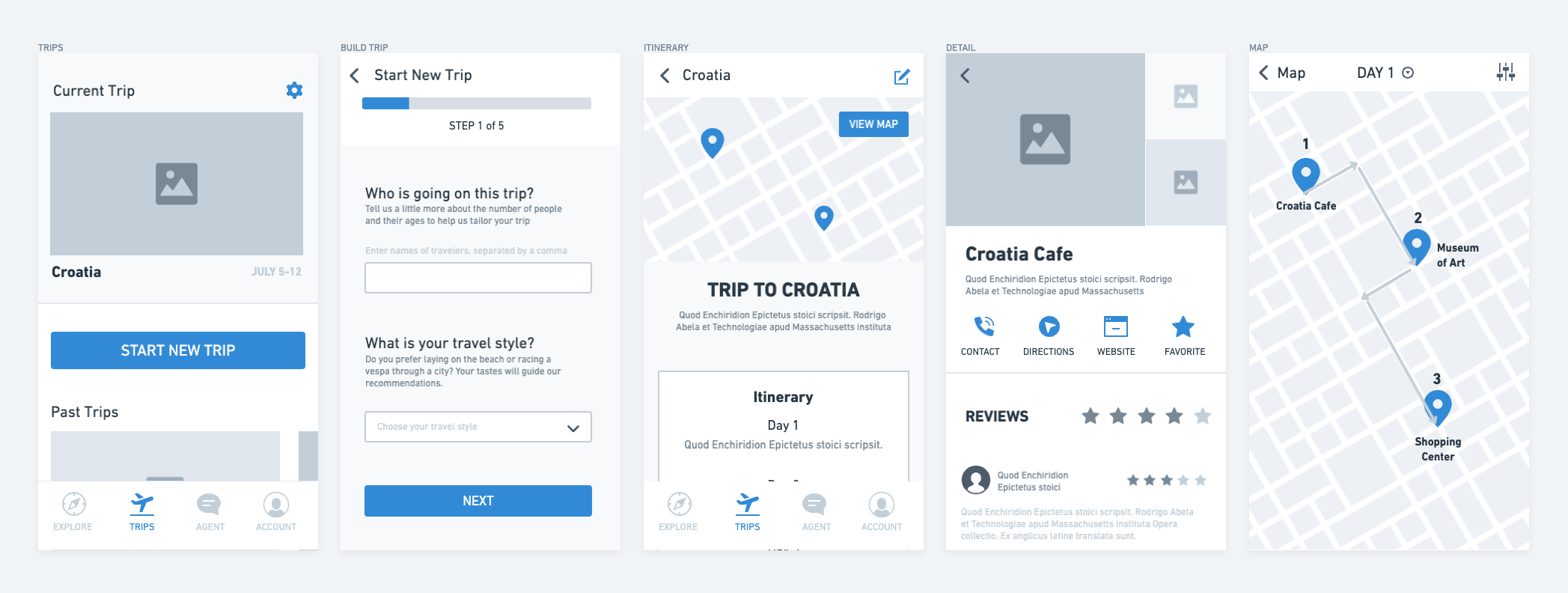 Click to view wireframes in Whimsical