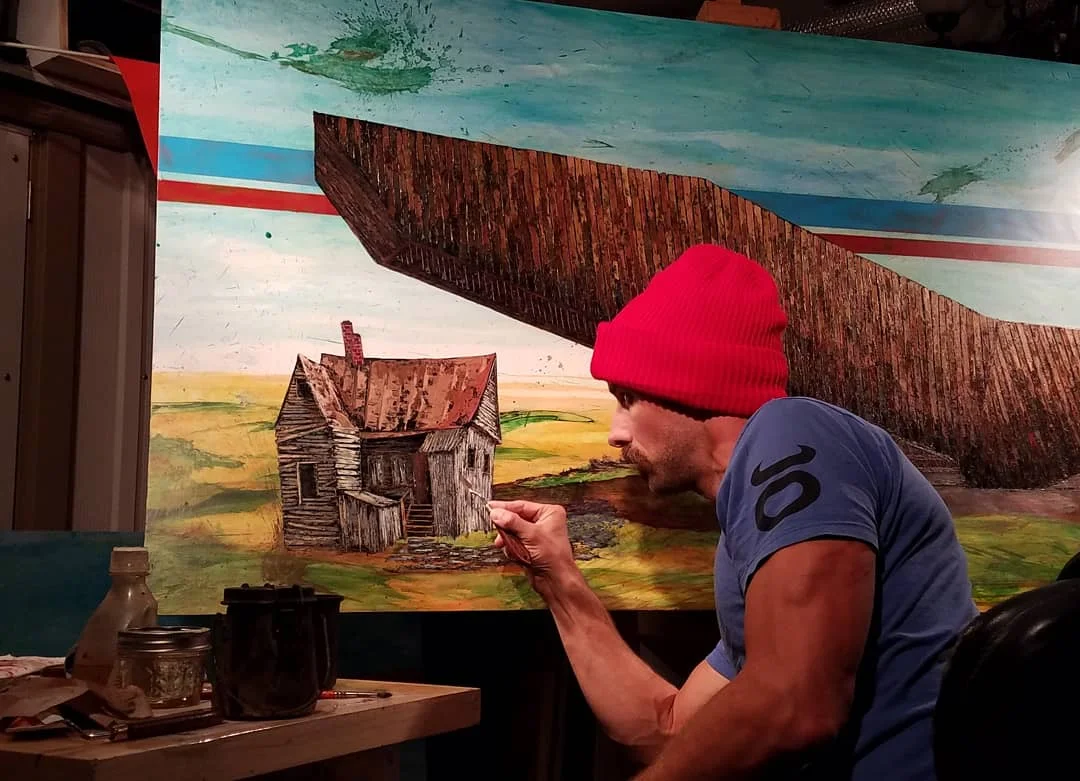 Eye Barn II in process