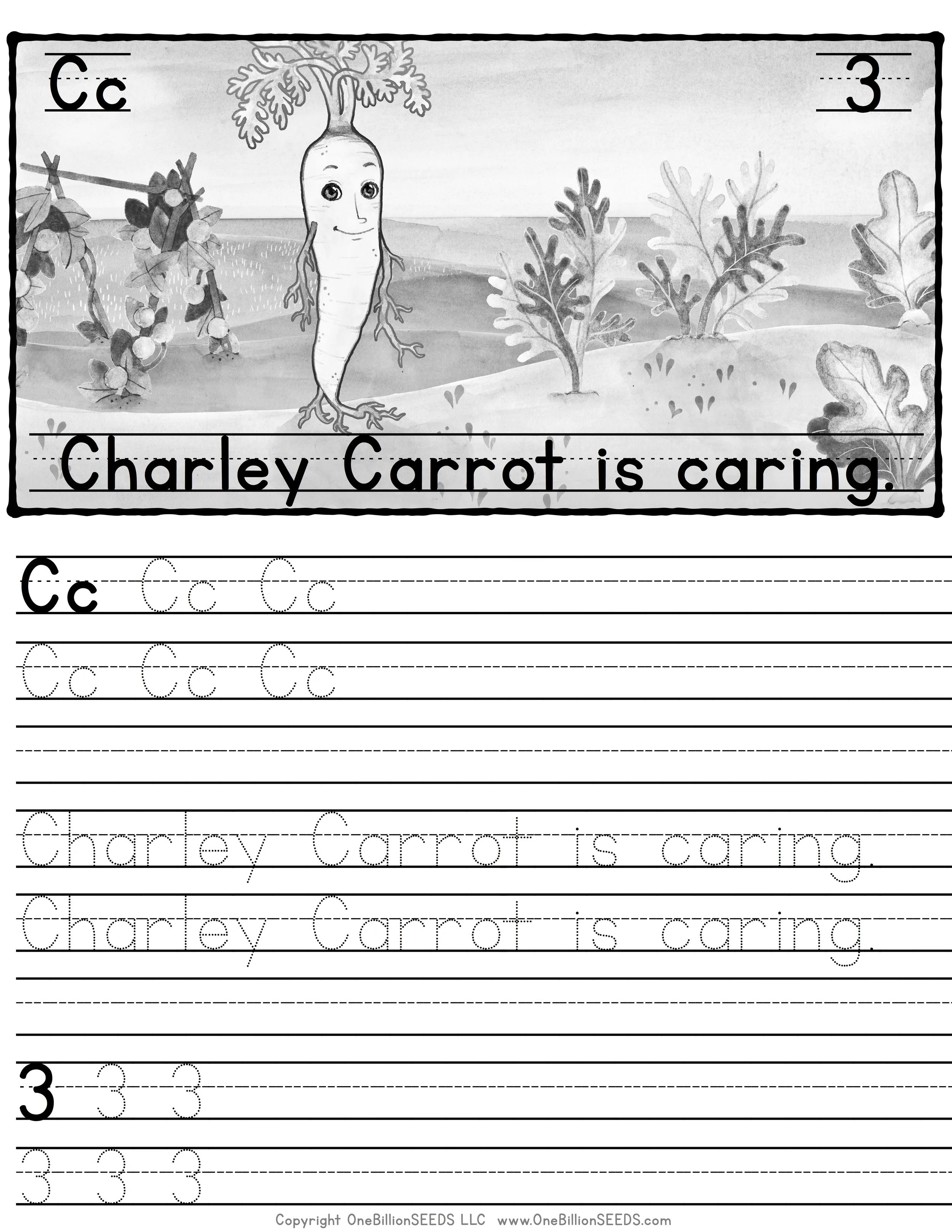 Cc#3-Writing Practice Page
