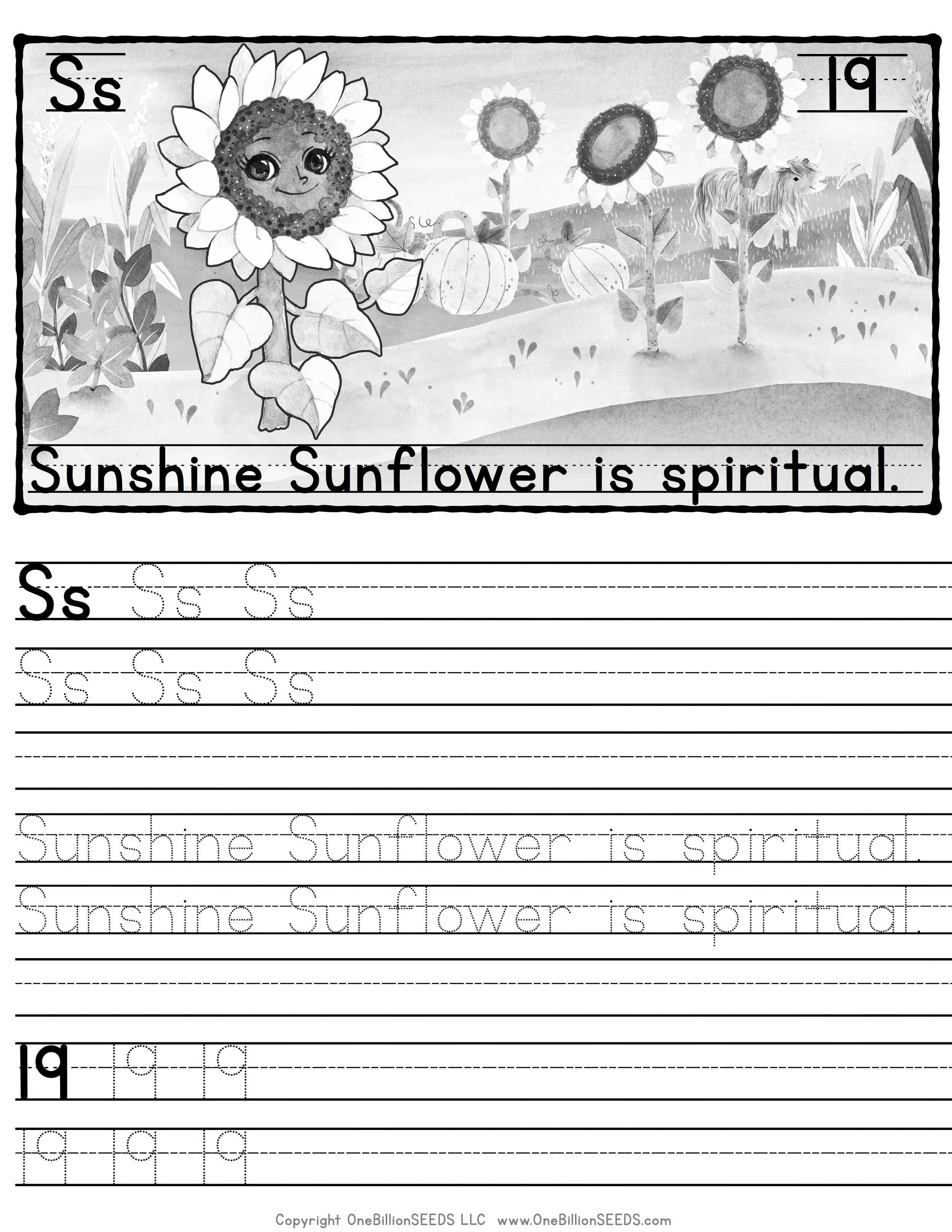 Ss#19-Writing Practice Page