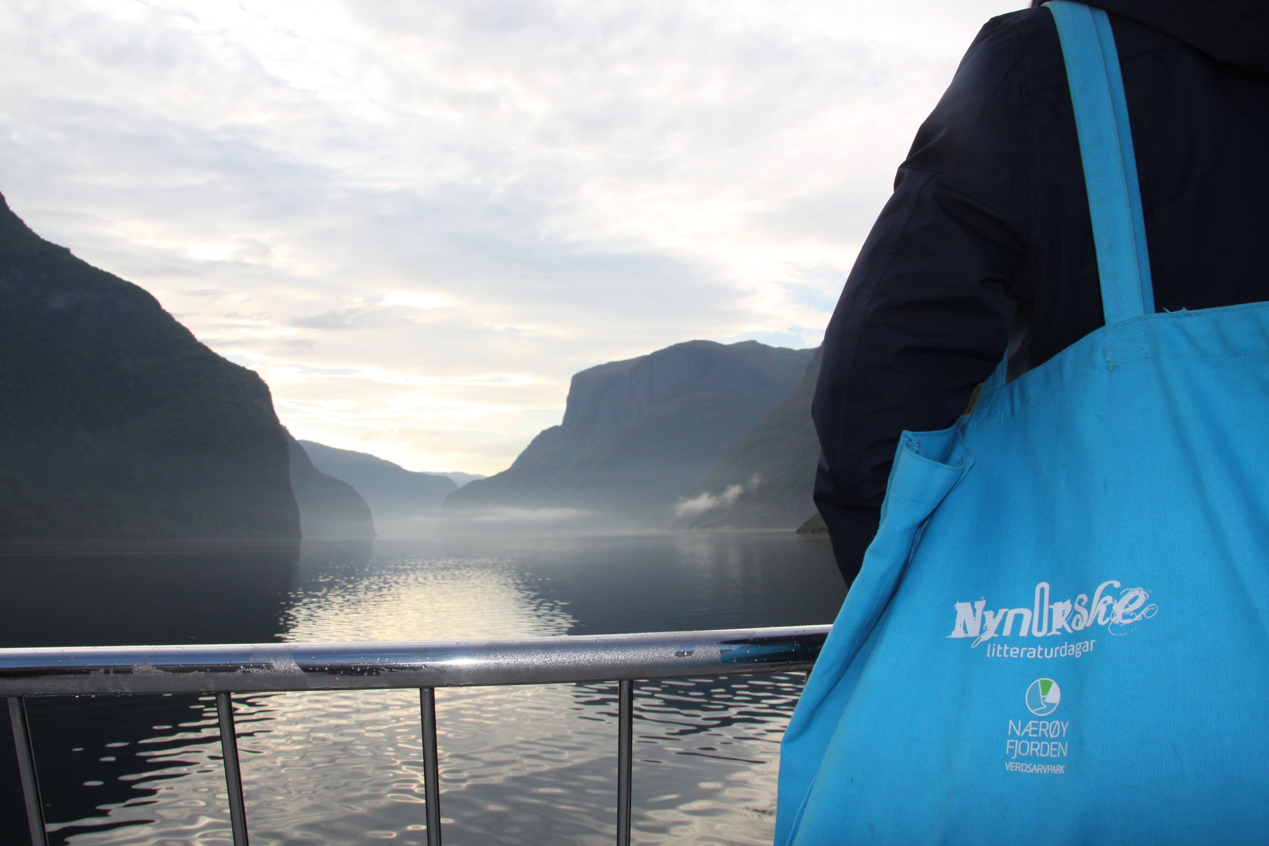 Nynorske litteraturdagar ombord i Vision of The Fjords i Nærøyfjorden. Bli med du også!