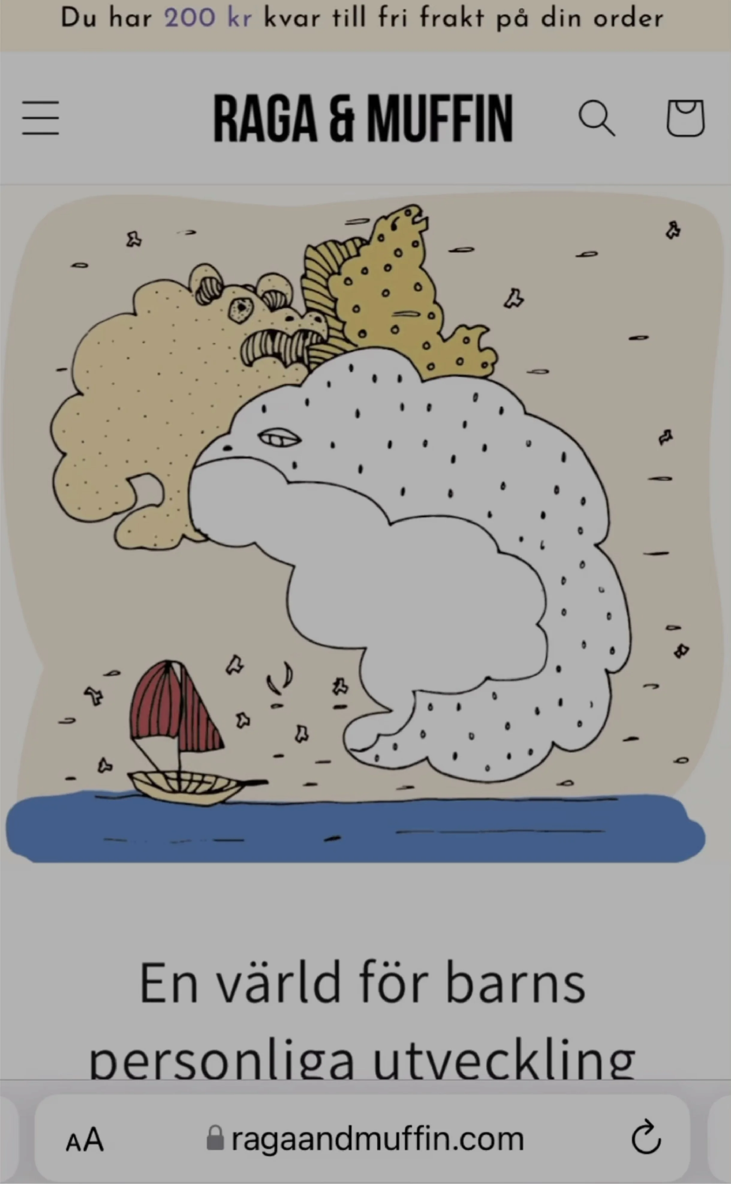 Raga & Muffin Website 2022