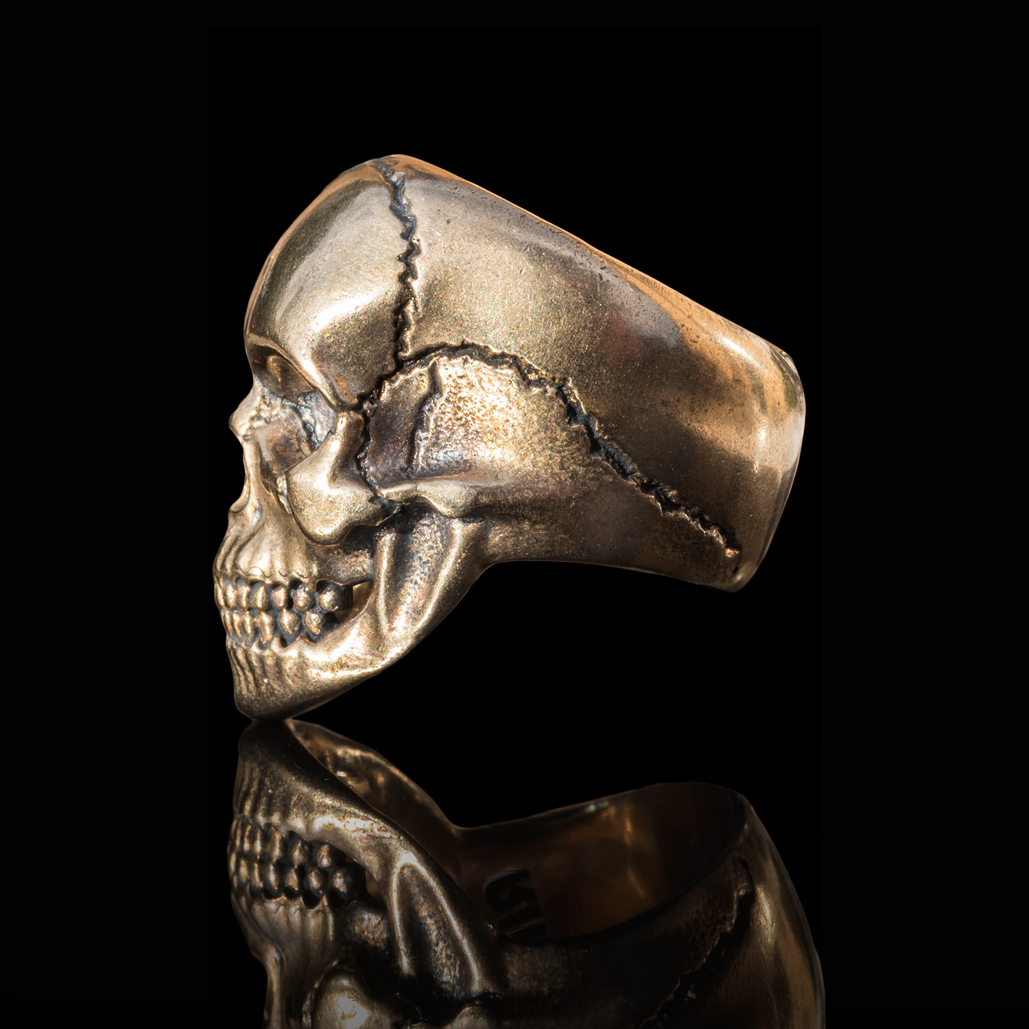 Iconic Rock Star - Relic Series, An Artisan Handmade Bronze Skull Ring —  DEAD RINGERS