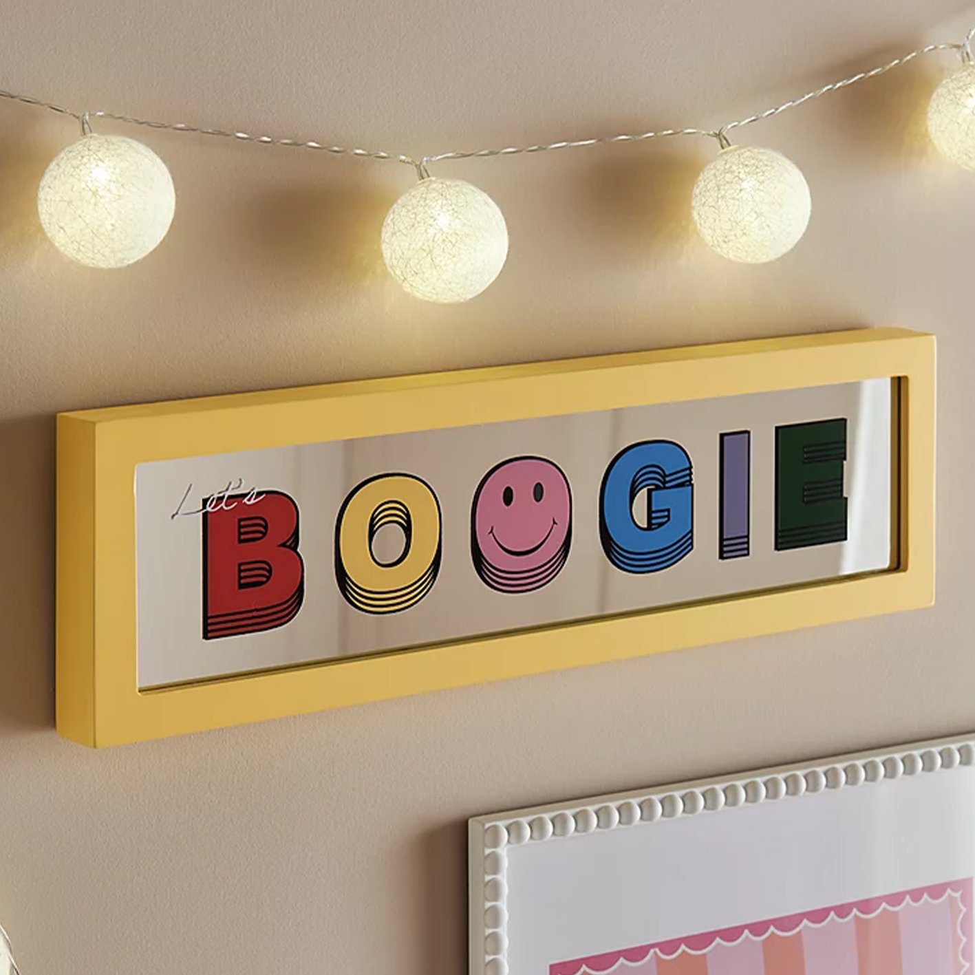 Asda - SS25 'Lucky Charm' Mirrored Wall Art