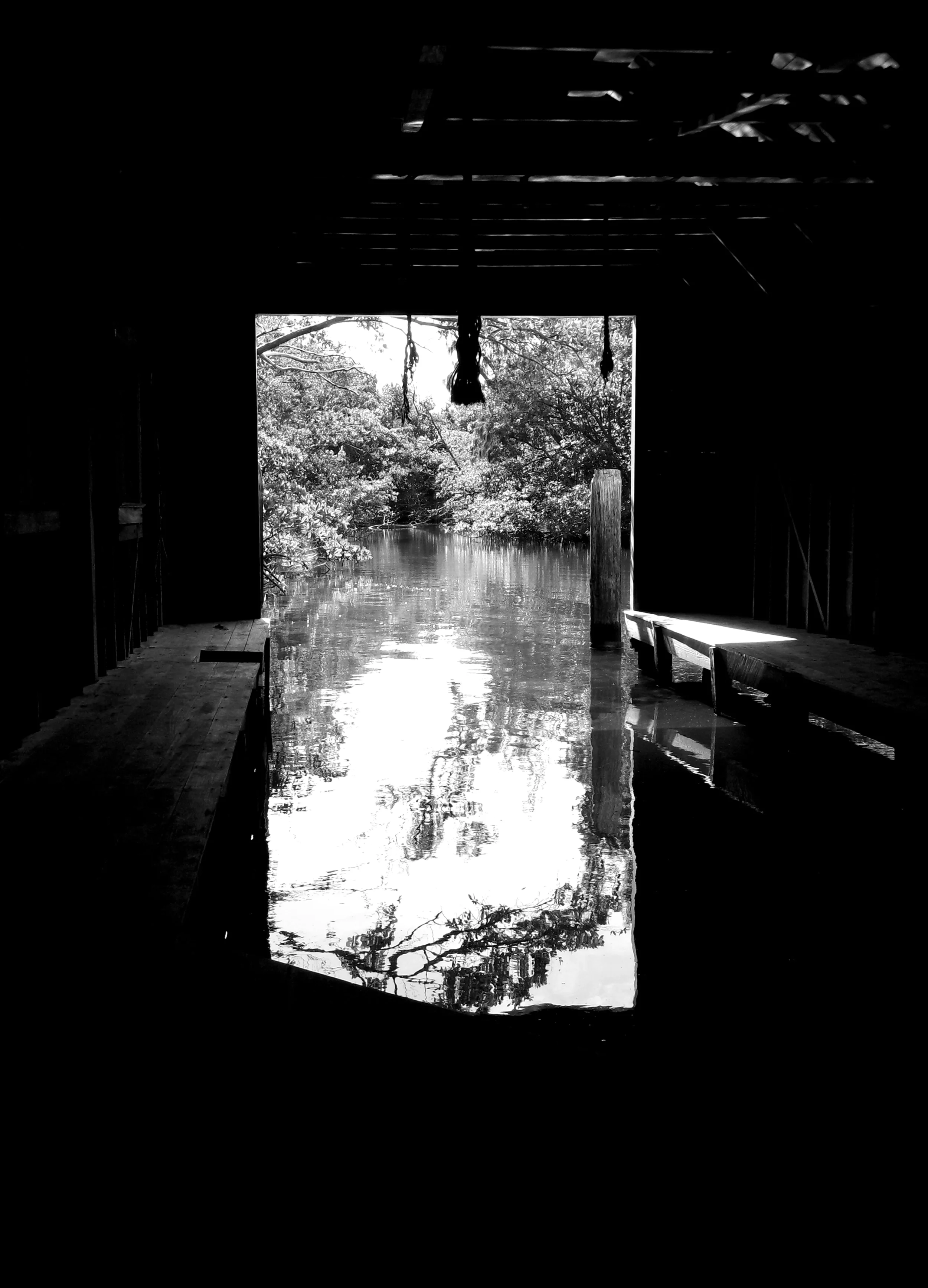 "A Fisherman's Heart" by Denise Robillard Though limited in color, this boat house itself was my perspective as a potential escape emotionally and physically for people. Especially for fisherman, boats have always been their way of escaping from the challenges of life itself and giving them the adventures that they will never forget.