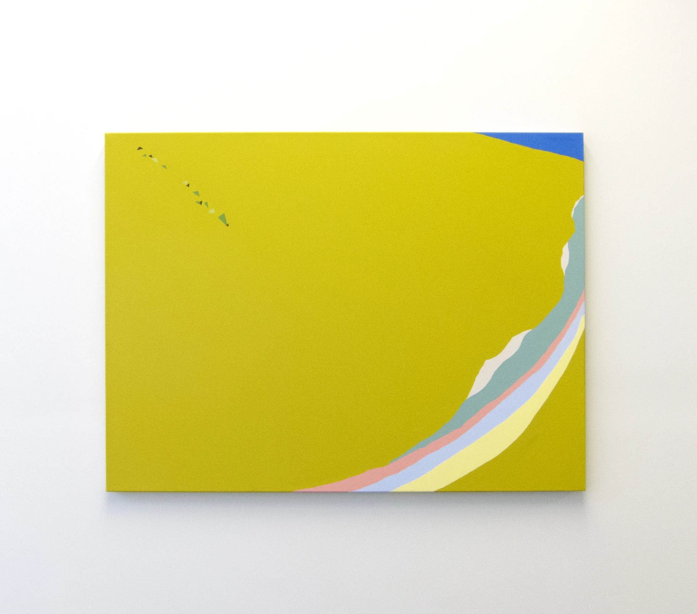 Patty Cateura C.O. River Acrylic on canvas 30" x 40" 2010
