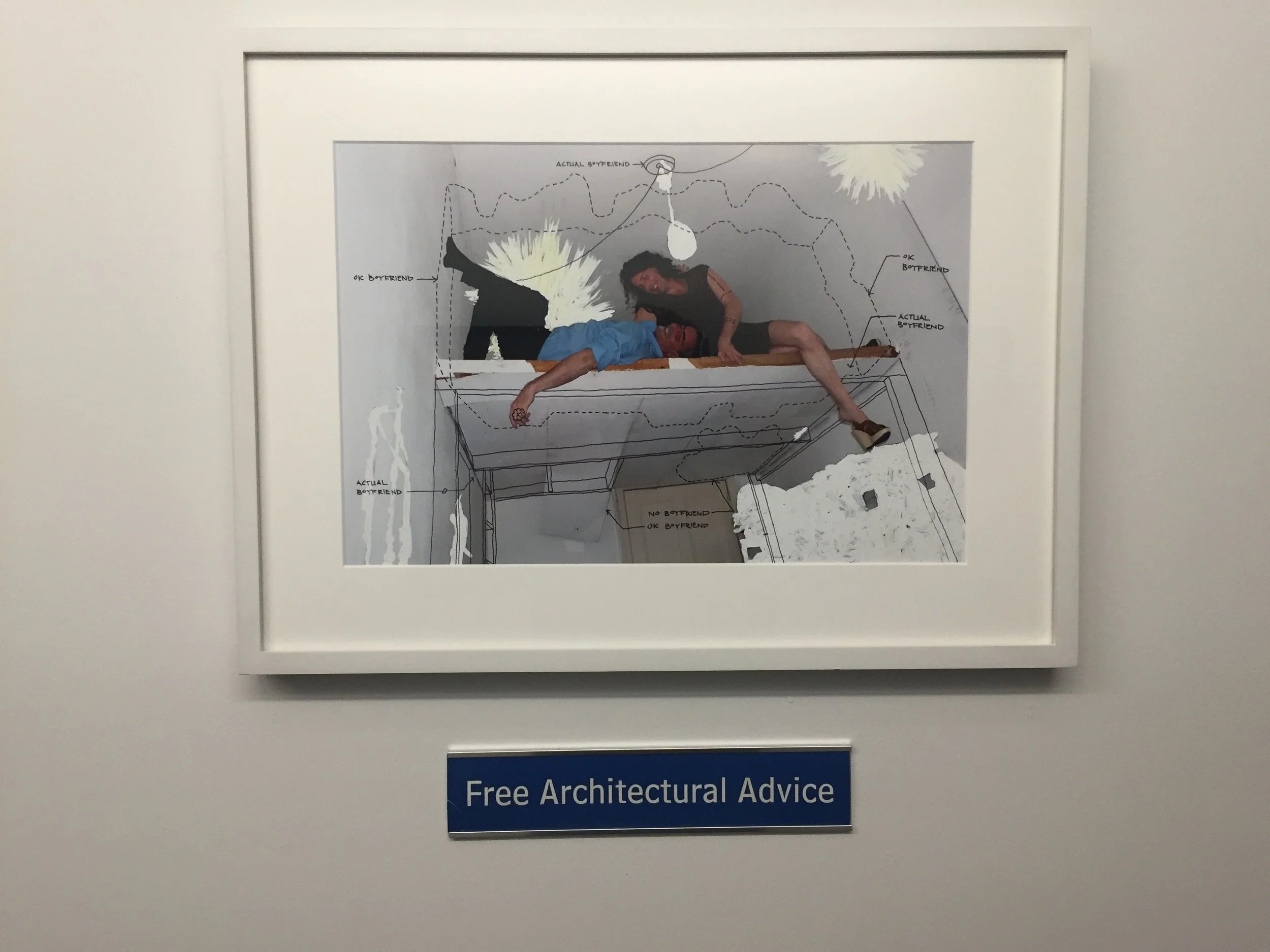 Alex Schweder OK Boyfriend Photo Painting 2012 20" x 15"