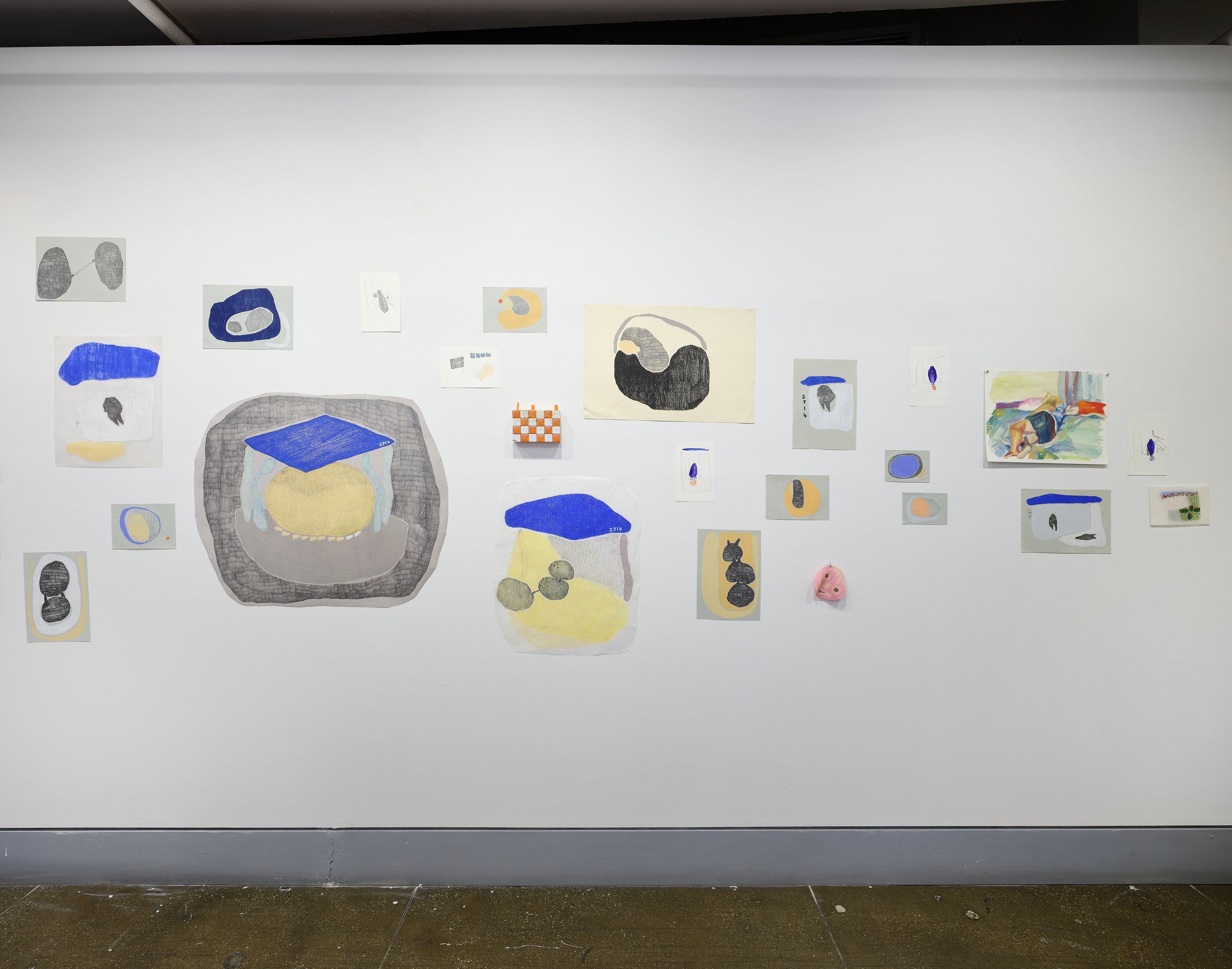 (Re)assemblage Installation view at EFA Studio Program, New York, 2025