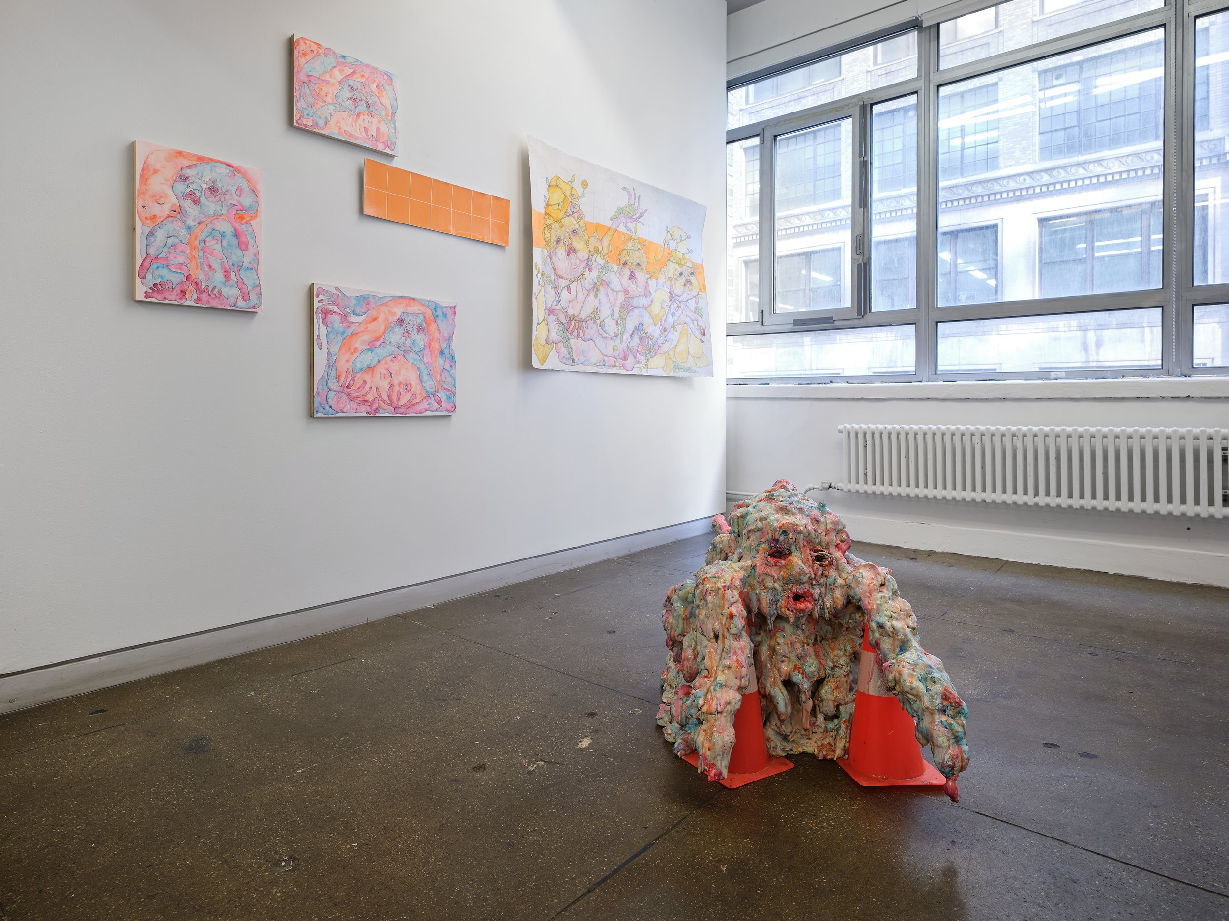 (Re)assemblage Installation view at EFA Studio Program, New York, 2025