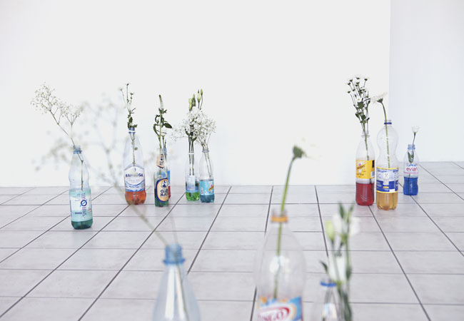 Mia Goyette, Antifreeze (Fortified Flower Vases), 2012-2014