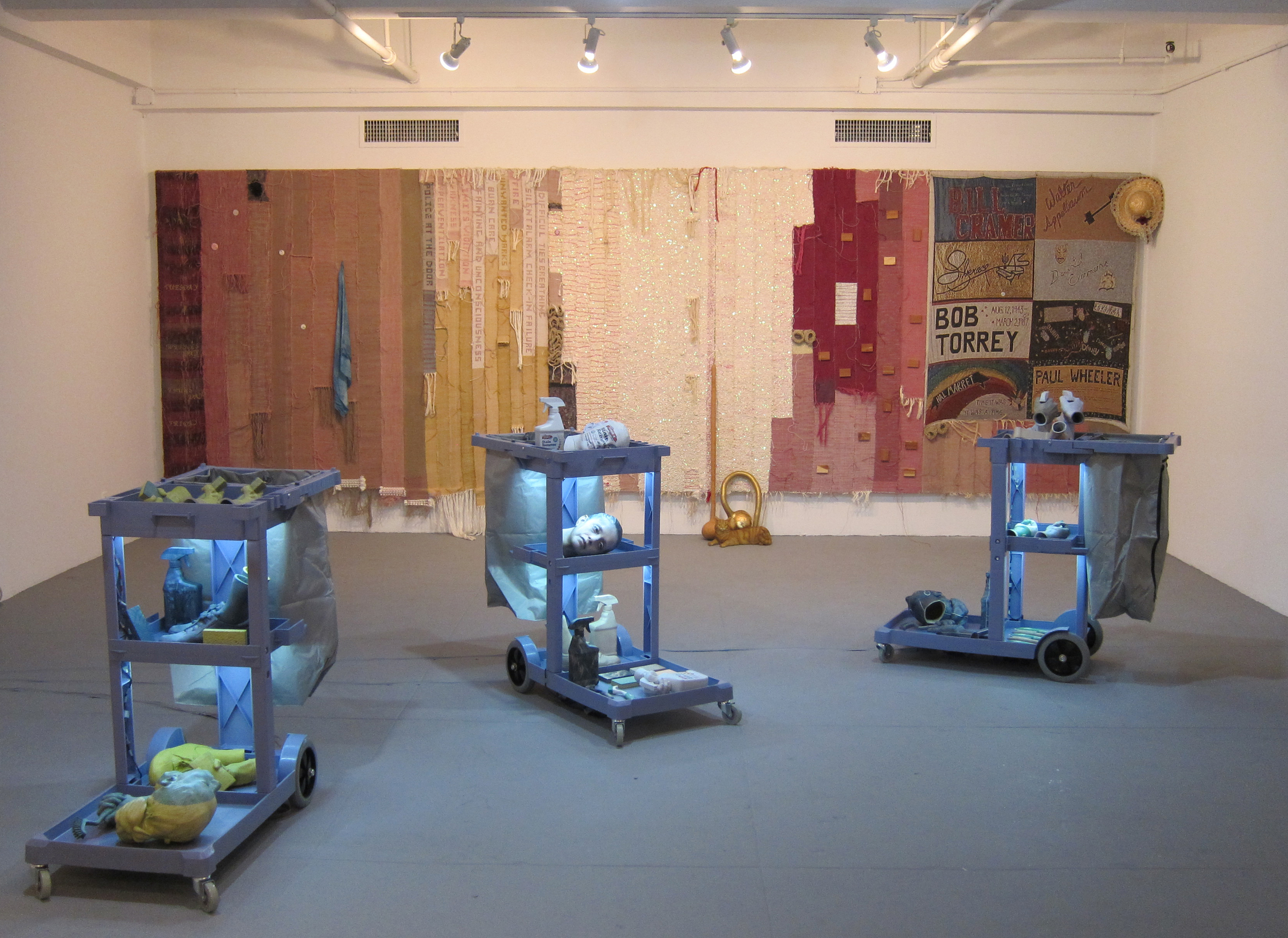  &nbsp;Installation view of  As We Were Saying  