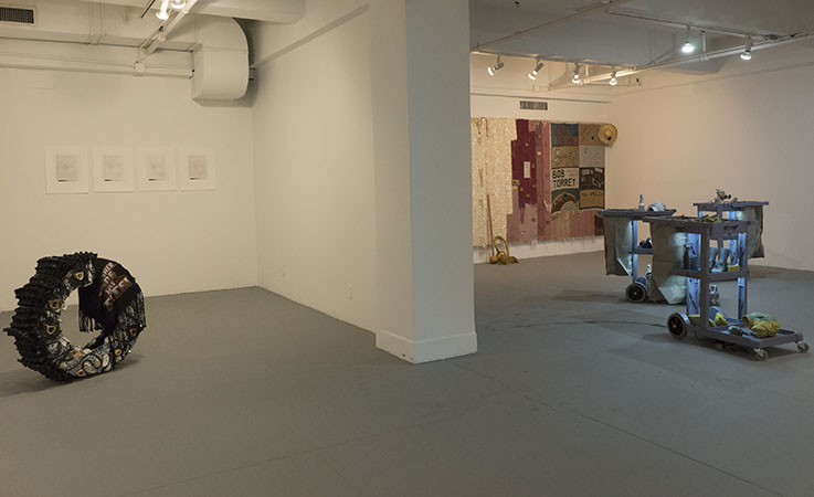  Installation view of  As We Were Saying  