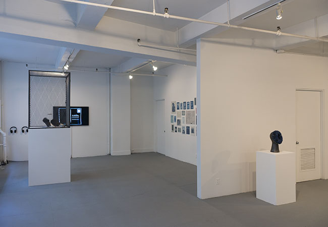  Installation view of  As We Were Saying  