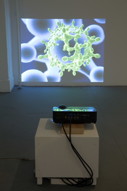   Emily Baierl,   Curating is a verb; but you can't "fold" the Internet , 2014. Digital slide show, dimensions variable. 