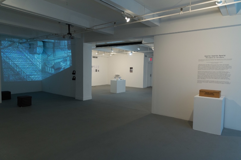  Installation view of  A Wicked Problem  