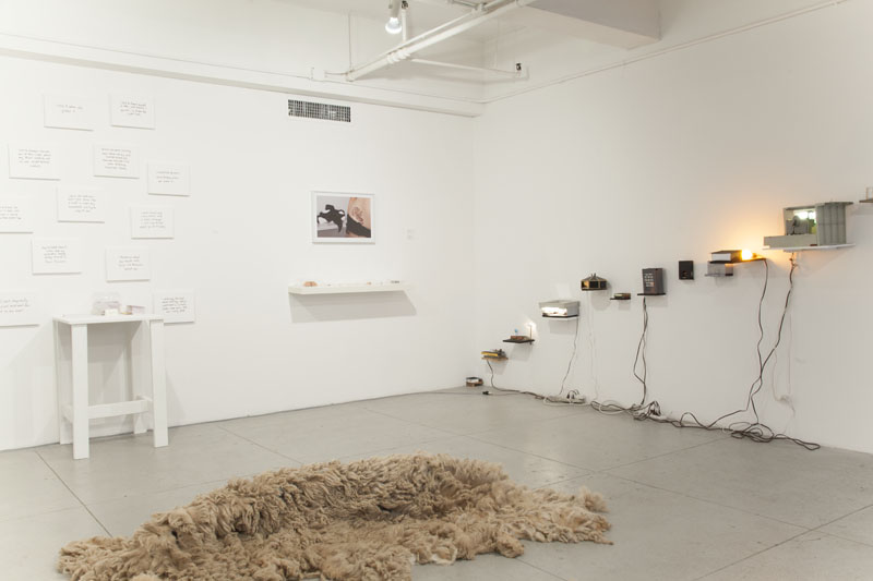 Installation view of   A Necessary SHIFT  