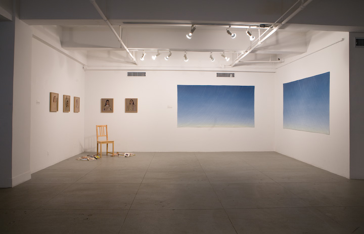  Installation view of  Post Memory  