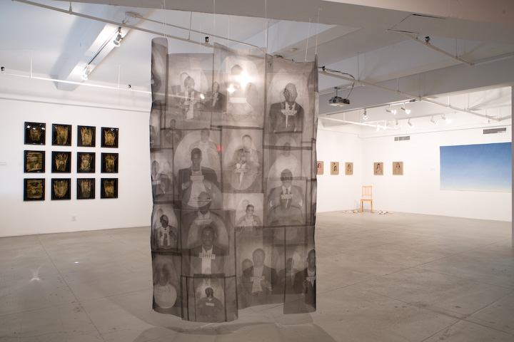  Installation view of  Post Memory  