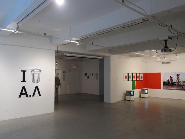  Installation view of  Sound of Silence: Art Against Dictatorship  