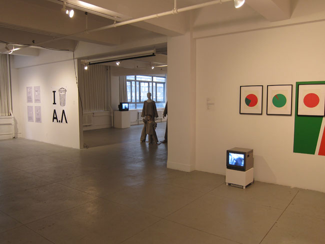  Installation view of  Sound of Silence: Art Against Dictatorship  