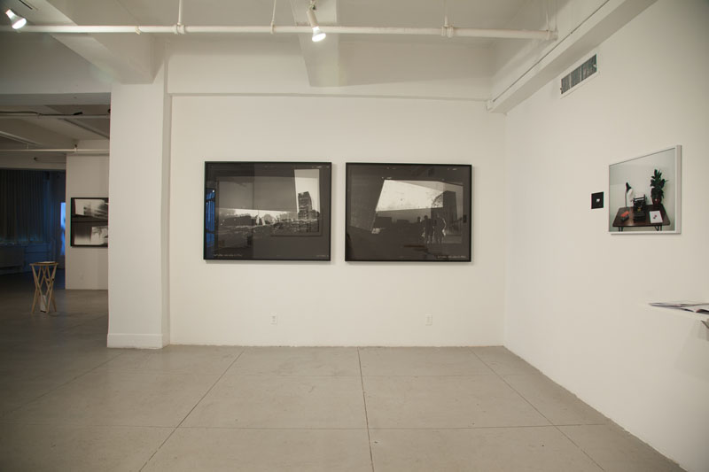    David Maljkovic,   Recalling Frames , 2010. Black and white photograph. 