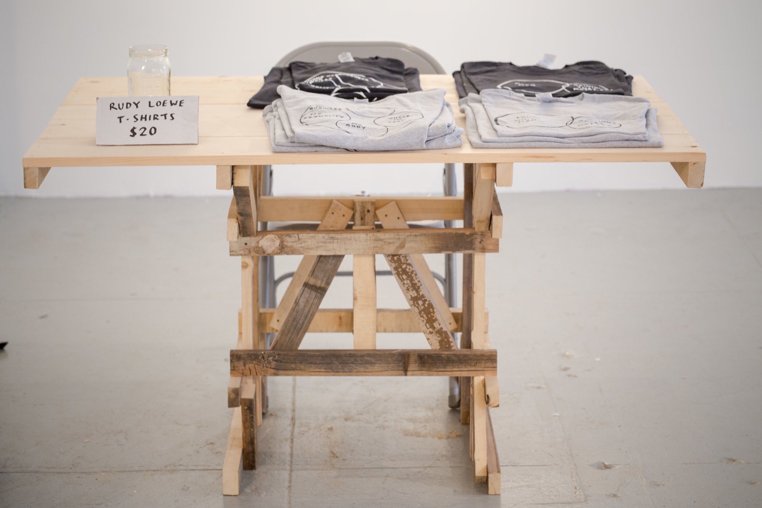   Rudy Loewe &amp; Rosalie Schweiker,   Buy a T-Shirt,  2015. 