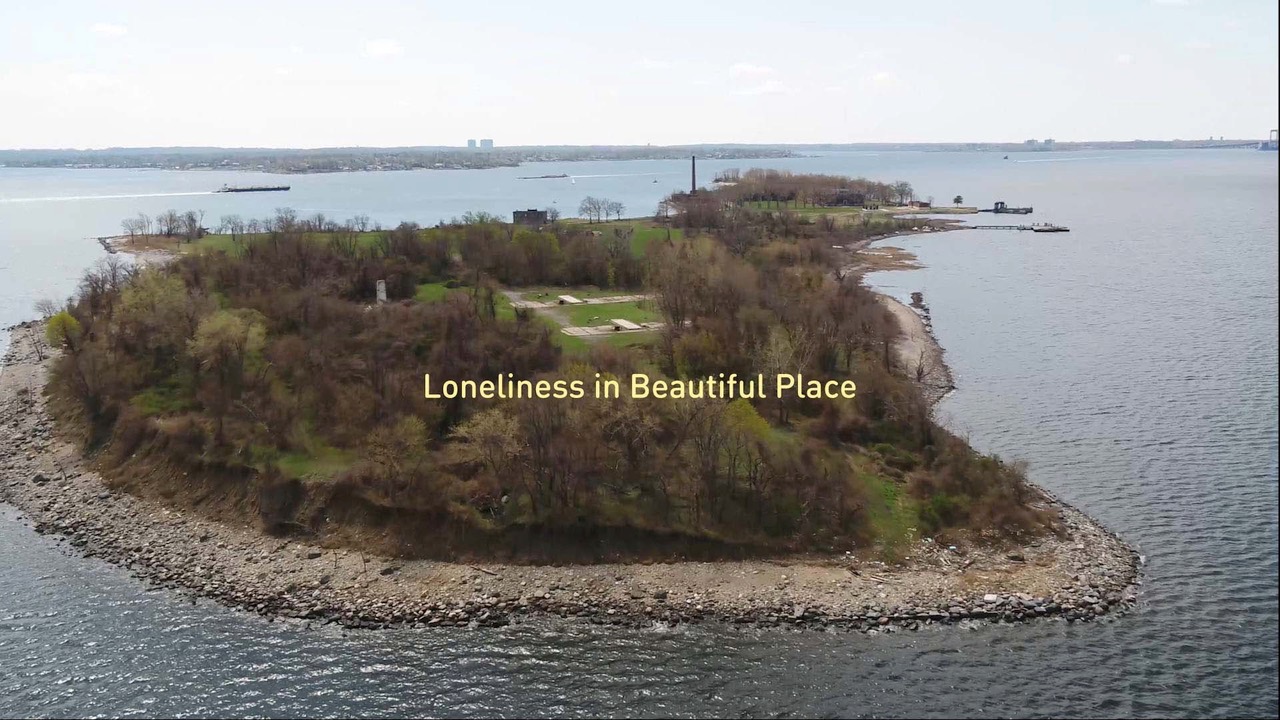 Melinda Hunt, video still from Loneliness in a Beautiful Place , 2018