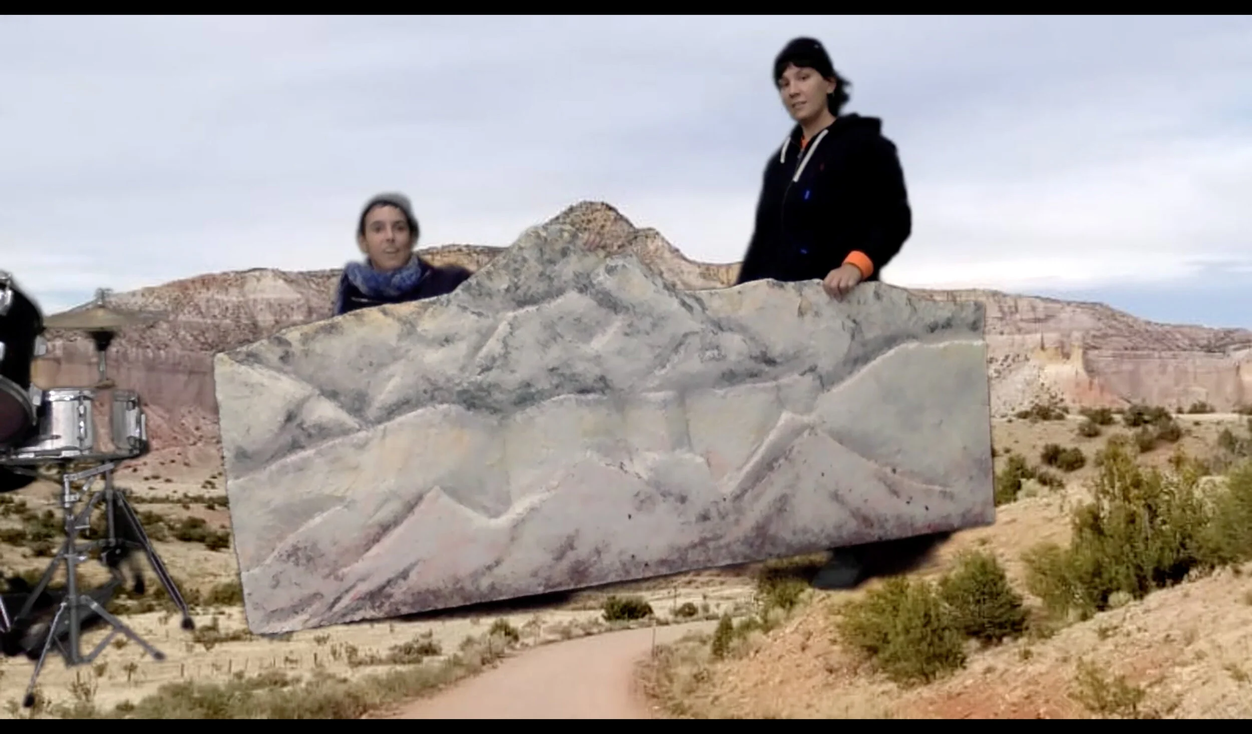 Amelia Bande and Rachel Higgins: Static Erratic