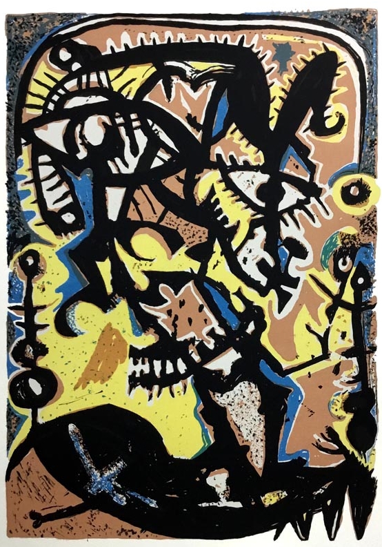 Tenacity , 2017, Lithograph, 25.5 x 19.25 in. Edition: 20