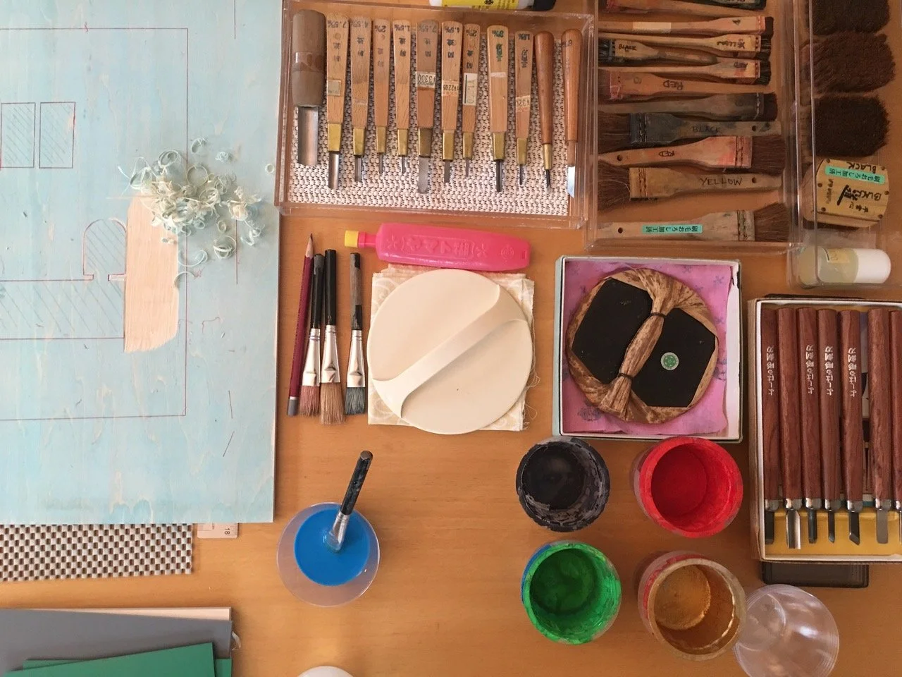 JAPANESE WOODBLOCK- ONLINE (ZOOM) SESSION // FALL