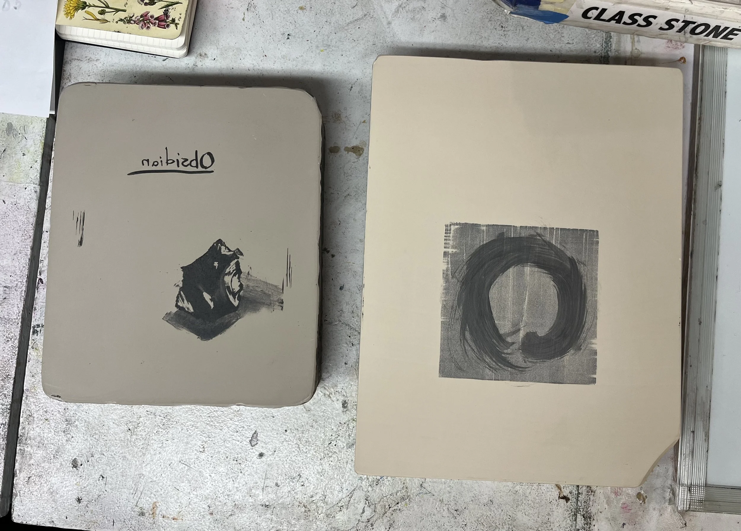 Stone Lithography // April &amp; May