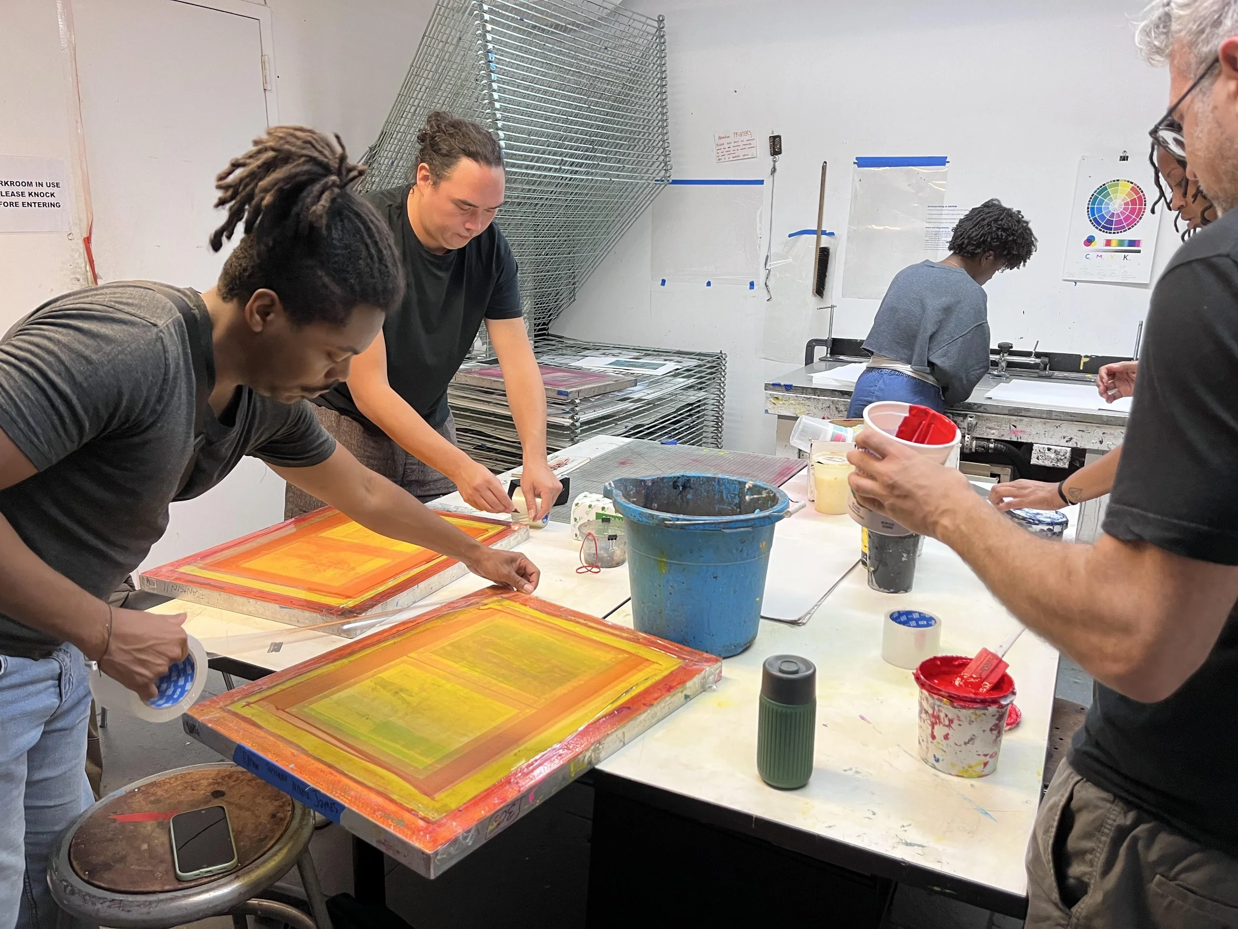 INTRO TO SCREENPRINT // JULY — Robert Blackburn Printmaking Workshop