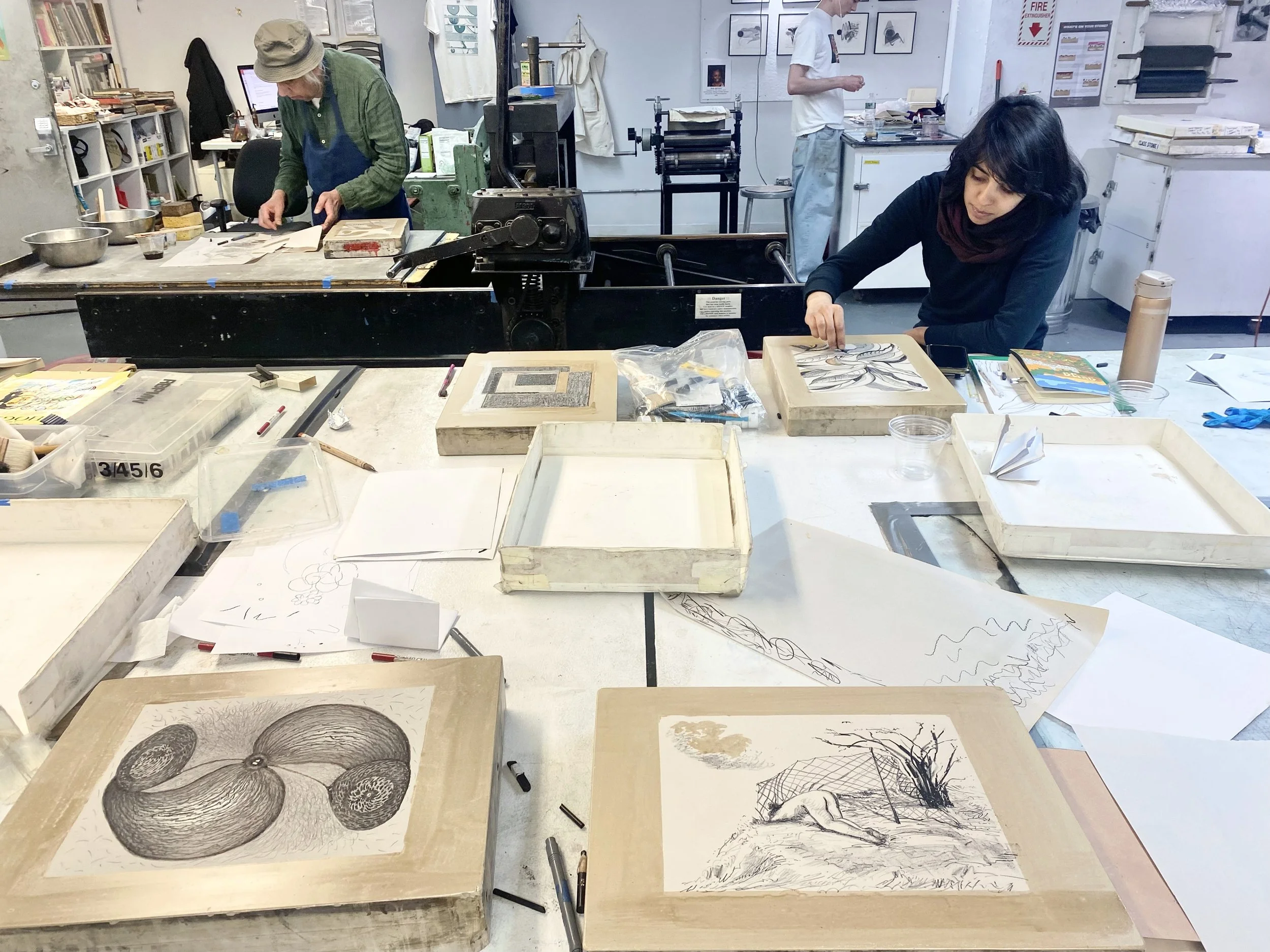 STONE LITHOGRAPHY // AUGUST