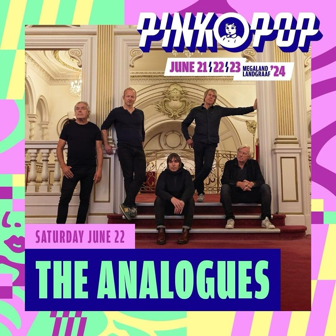 @theanalogues play @pinkpopfest this year!