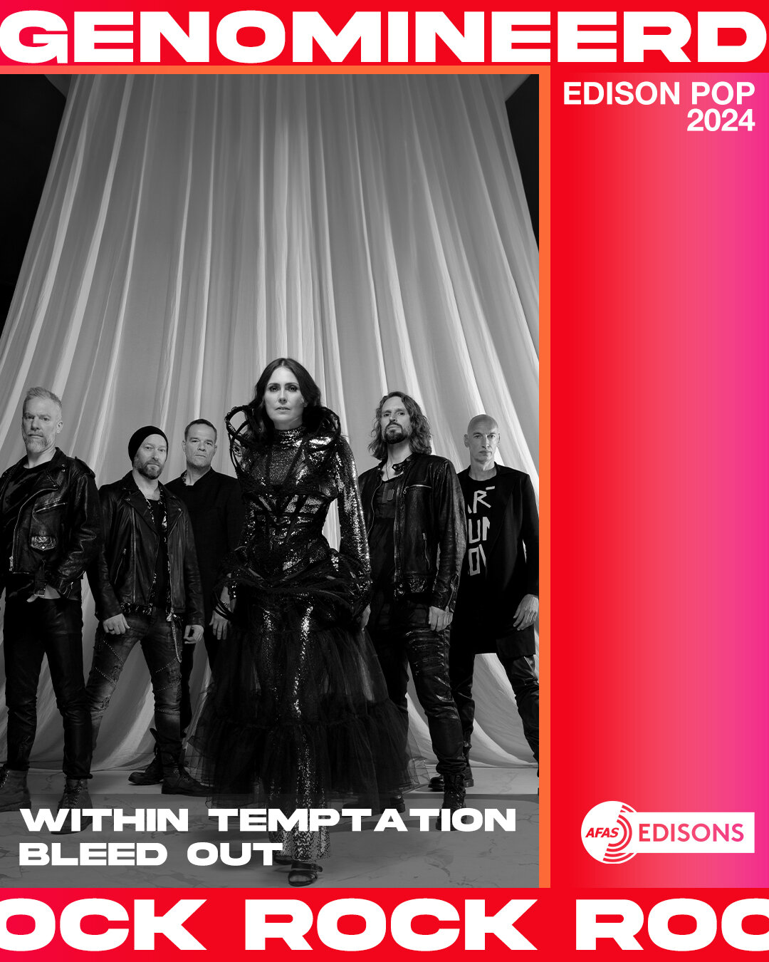@wtofficial have been nominated for the Dutch @edisons.pop Awards, in the category &quot;Best Rock&quot;!